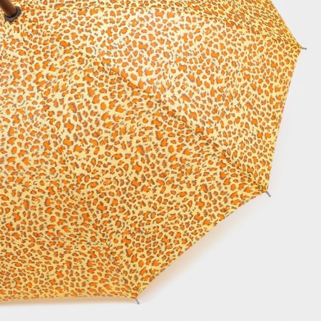 Umbrella - a semiautomatic “leopard” cane, Eponge, 10 spokes, r = 50 cm, color mix-10