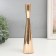 Summary Metal for 1 candle "Sand watch" d = 3 cm gold 6x29 cm
