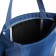 A bag-goper on a zipper, from textiles, blue color