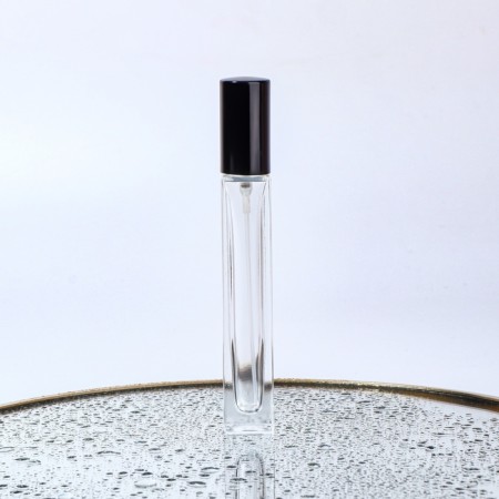 A bottle for storage, with a spray, 10 ml, black color-1