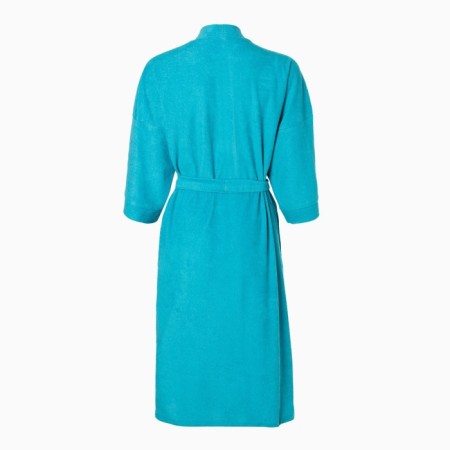 Women's bathrobe, blue color, size 50-10