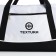 Sports bag, Textura, average size, black/white color