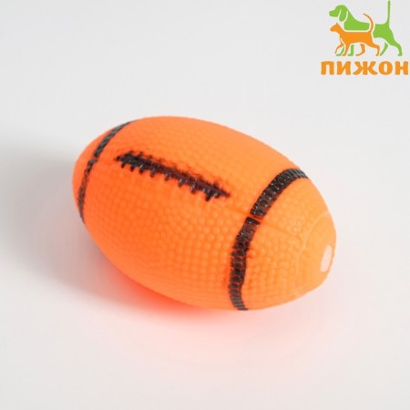 Regbi squeal toy for dogs, 11 cm, orange