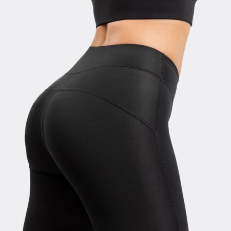 Female leggings, black color, size 44/s-3