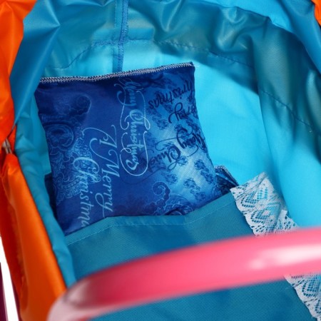 Puppet stroller No. 3, Orange-blue color-4