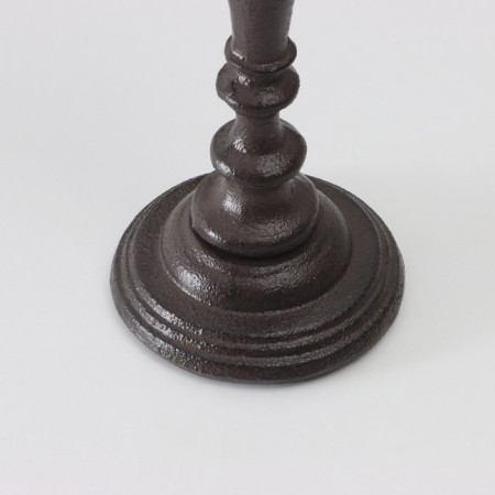 Cast iron candle for 1 candle "Aurora" d = 5 cm 9.6x9.6x24 cm-2