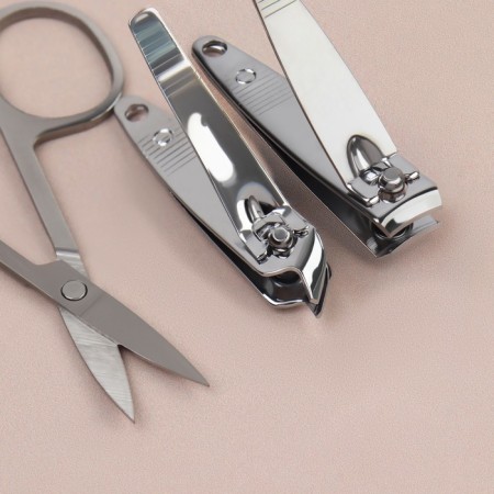 Manicure set, 7 items, in case, color mix-8