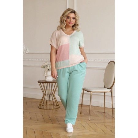 Women's jumper Wisell, size 54, cream color-1