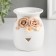 Aroma lamp ceramics "Rose and forget -me -nots with a heart" mix 7.5x7.5x9.5 cm