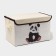 Stellyer box for storage with a “baby panda” lid, 38 × 25 × 24 cm