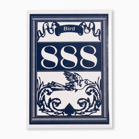 Plastic Plastic Cards "888", 54 pcs, 28 μm, 6.3 x 8.8 cm-2