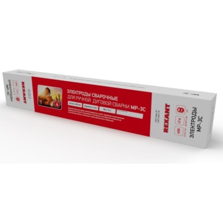 Electrode 450 mm, MP-3C, 4 mm, 5 kg, for welding carbon steel