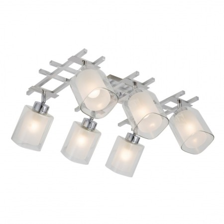 Citilux “Rivoli” CL104160, 56x36 cm, 6x75W, E27, Gray color