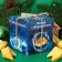 New Year. Sanding cookies with predictions of good luck "Blue balls", 35 g, 5 pcs