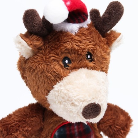 Soft toy for dogs "deer" with a squeak, 31 x 17 cm-1
