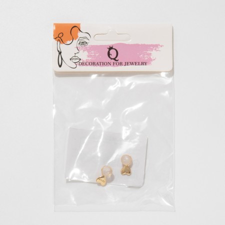 Silicone supporting plugs (1 pair), color gold-2