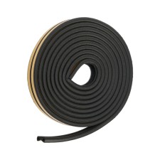 Rubber tundra seal, profile p, size 5.5x9 mm, black, in package 6 m