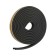 Rubber tundra seal, profile p, size 5.5x9 mm, black, in package 6 m