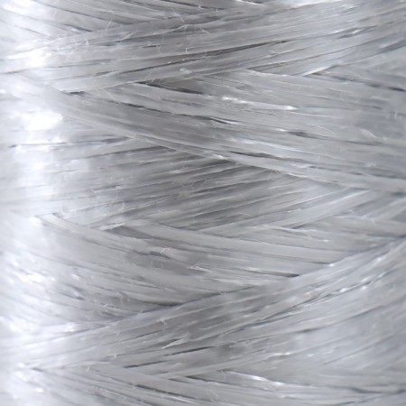 Gingerbread for manual knitting 100% polypropylene 200m/50g. (10-serebro)-2