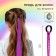 Hair strand on elastic band, 40 cm