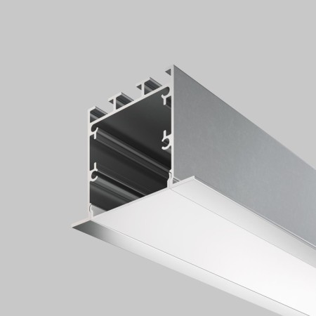 Aluminum profile built-in Led Strip Alm-5035-S-2M, 200x5x3.5 cm, silver color-6