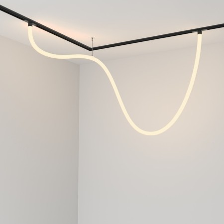 Sprinkle Squirrel track Technical TR101-2-50W3K-B, 50W, 250 cm, LED, 2800LM, 3000K, black color Black-4
