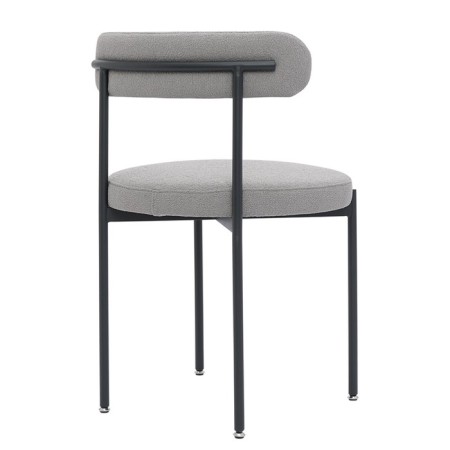 Loter chair, 510 × 510 × 770 mm, Builder, dark gray color-7