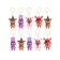 Set of Bellets "Scary Bear" 10 pcs mix