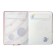 Notebook Gift, A6, 96 sheets, color block, with a curly refrain, PVC cover, "Anime", mix
