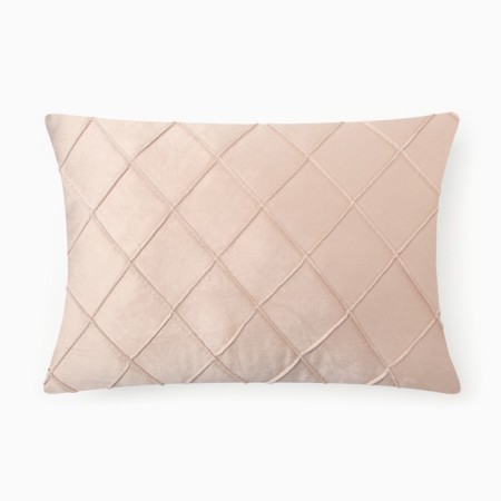 Pillow Ethel "Solo" 30*50 cm, color pink gold, velor