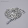 Binding chain with a short link, 19 x 4 mm, length 3 m