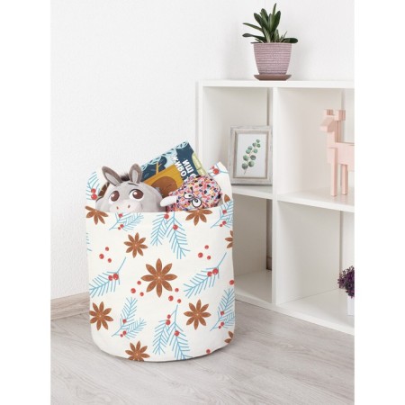 Basket for toys "spicy cloves, size 35x35 cm