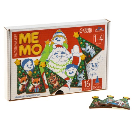 New Year's board game "New Year! Christmas trees "-4