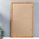 Photo frame 30x50 cm nut