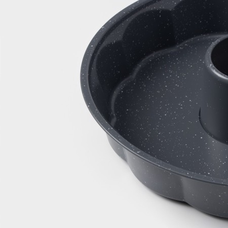 The form for baking "Elin marble. German cupcake ”, 2.5 l, d = 29 cm, anti -stick coating, gray color-3