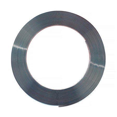 Profile decorative flexible Torso, chrome, 10 mm, roll 13 m-5