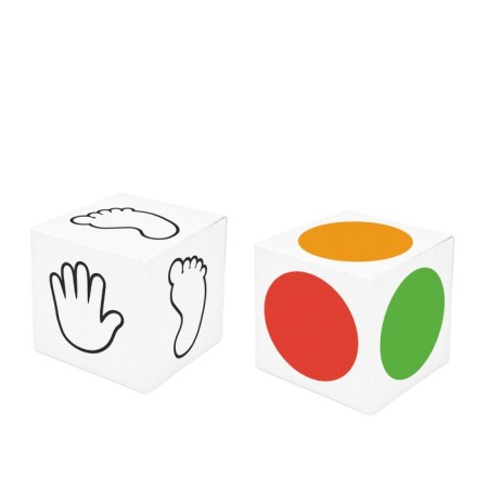 Neuropsychological game "Loop legs", 39 cards, 2 cubes, 3+-3