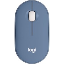 Mouse Logitech Pebble M350 Blue/Blue Optical (1000dpi) Silent Wireless BT/Radio U 107350