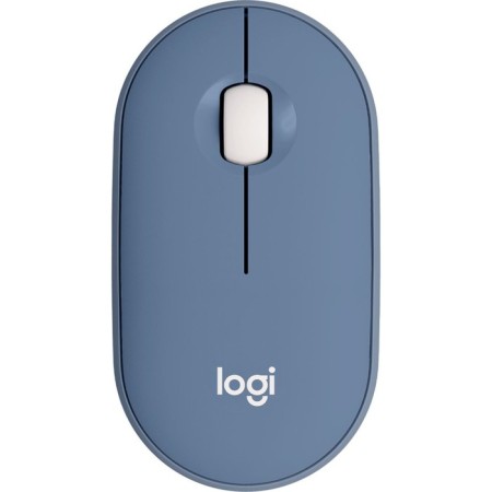 Mouse Logitech Pebble M350 Blue/Blue Optical (1000dpi) Silent Wireless BT/Radio U 107350