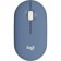Mouse Logitech Pebble M350 Blue/Blue Optical (1000dpi) Silent Wireless BT/Radio U 107350