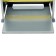 Bunker feeder for poultry at 8 kg, pedal, galvanized steel, alma basica