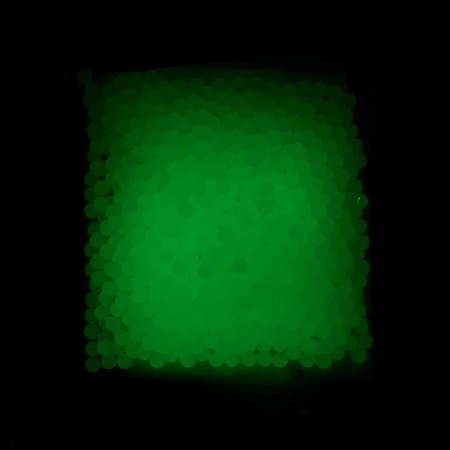 Gel bullets, glow in the dark, d = 7-8 mm, 1000 pcs-2