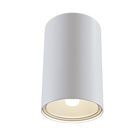 Technical C033WL-01W, GU10, 1x50 W, 60x60x100 mm, white lamp