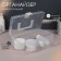 Organizer with a 1 Sectic lid 23*13*9.5cm transparent/BEN V/u UKL QF