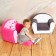 Folding frameless chair, dream color, style 2