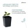 Pot for seedlings, 800 ml, d = 9 cm, h = 12.5 cm, mix, Greengo
