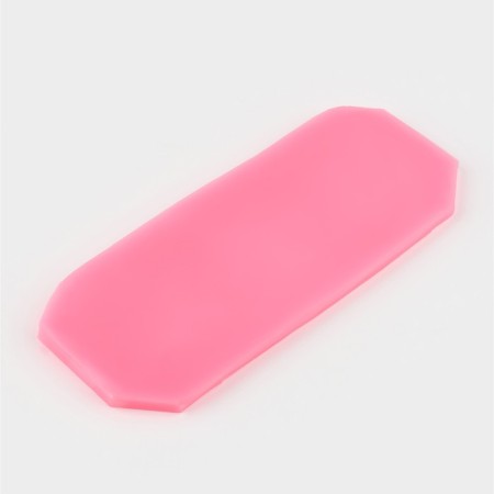 Mold "Snowflakes", silicone, 17.5 × 6.8 × 0.5 cm, pink color-2