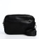 Male bag over the shoulder, artificial leather, black color