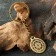 Protective amulet "Talisman of the Sun" No. 16, 25x25mm, metallic