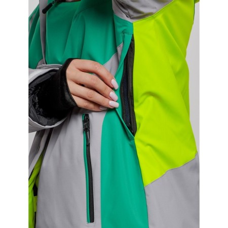 Ski jacket female winter, size 44, lightning color-9